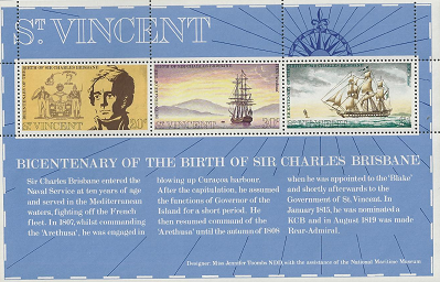 Brisbane stamped sheet