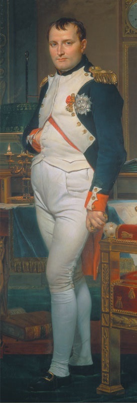 Detail of Jacques-Louis David’s The Emperor Napoleon in His study at the Tuileries (1812). Samuel H. Kress collection. Photograph © Board of Trustees, National Gallery of Art, Washington, DC.